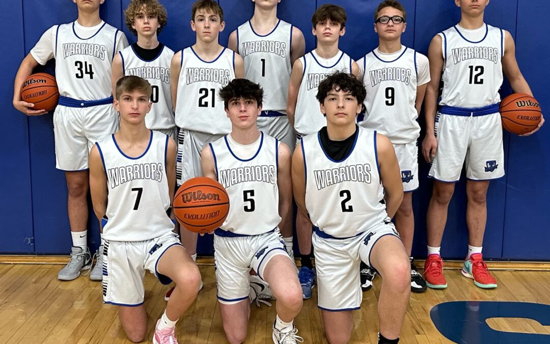 St. Mary’s (Menomonee Falls) Eighth Grade Boys’ Basketball Team Wins their First Padre Serra Championship in School’s History