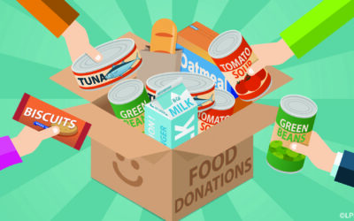 St. Mary’s Middle School Service Club Sponsors Food Drive