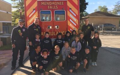Kindergartners Learn Important Fire Safety Tips