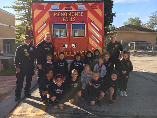 Kindergartners Learn Important Fire Safety Tips