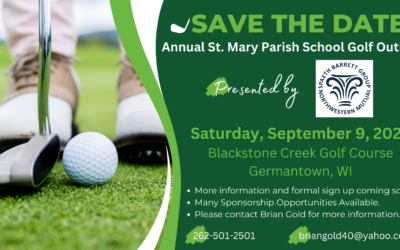 Save the Date: St. Mary Parish School Golf Outing is Sept. 9